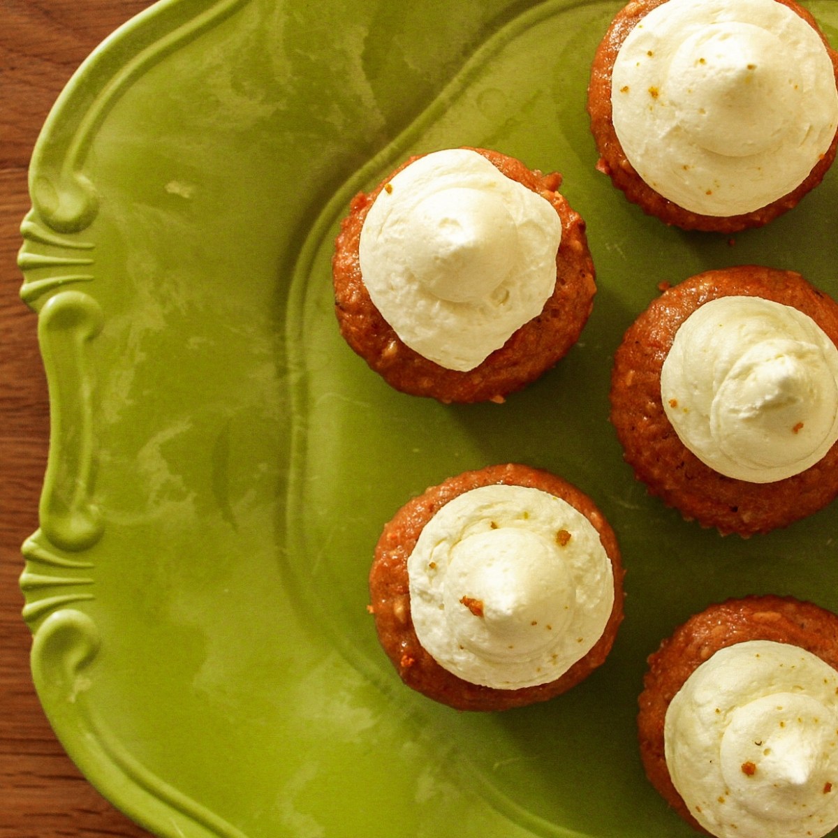 Cupcakes alle carote, senza… burro, latte e&nbsp;uova