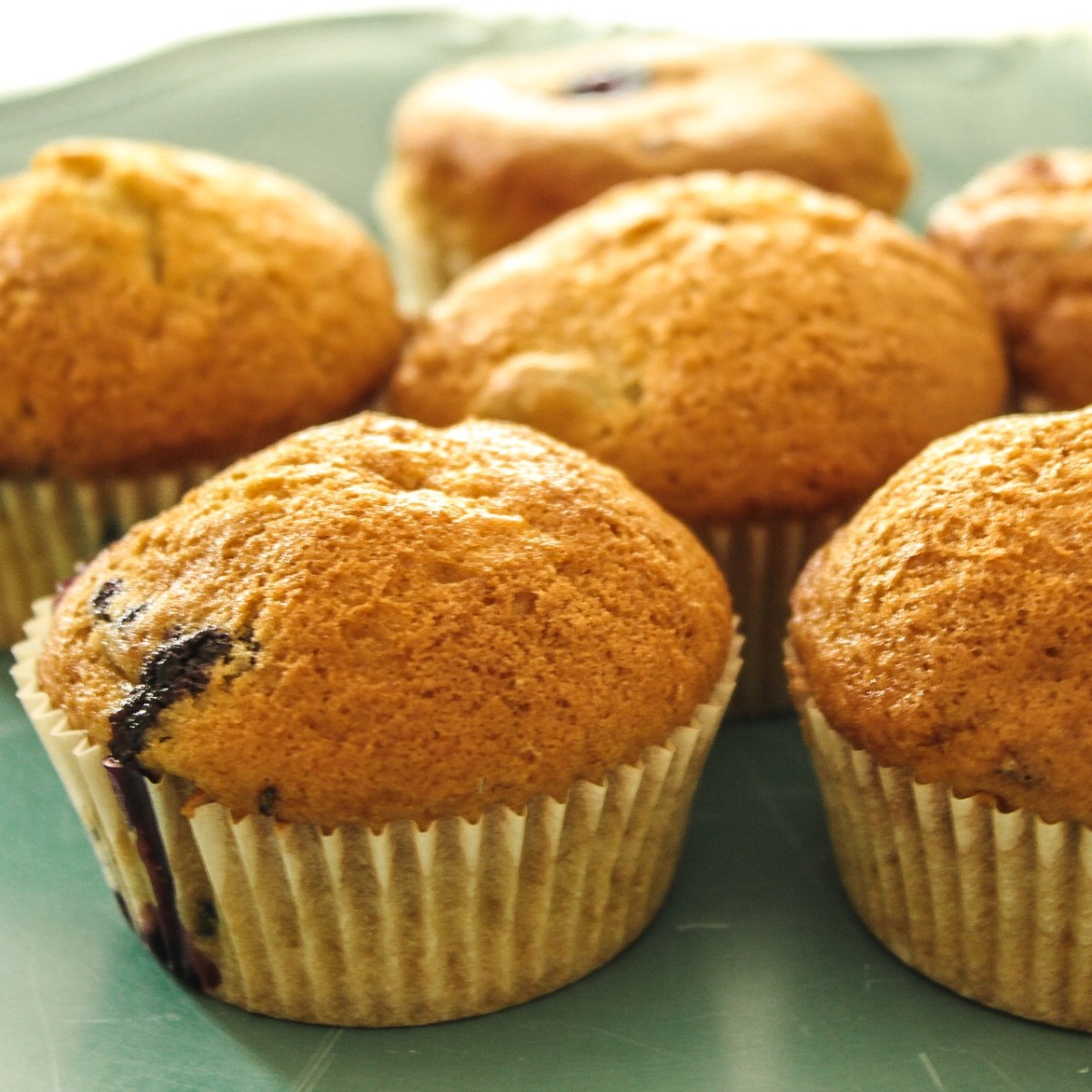 Muffins ai mirtilli, senza… burro, latte e&nbsp;uova